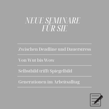 Inhaltsverzeichnis 4 neue Seminarthemen